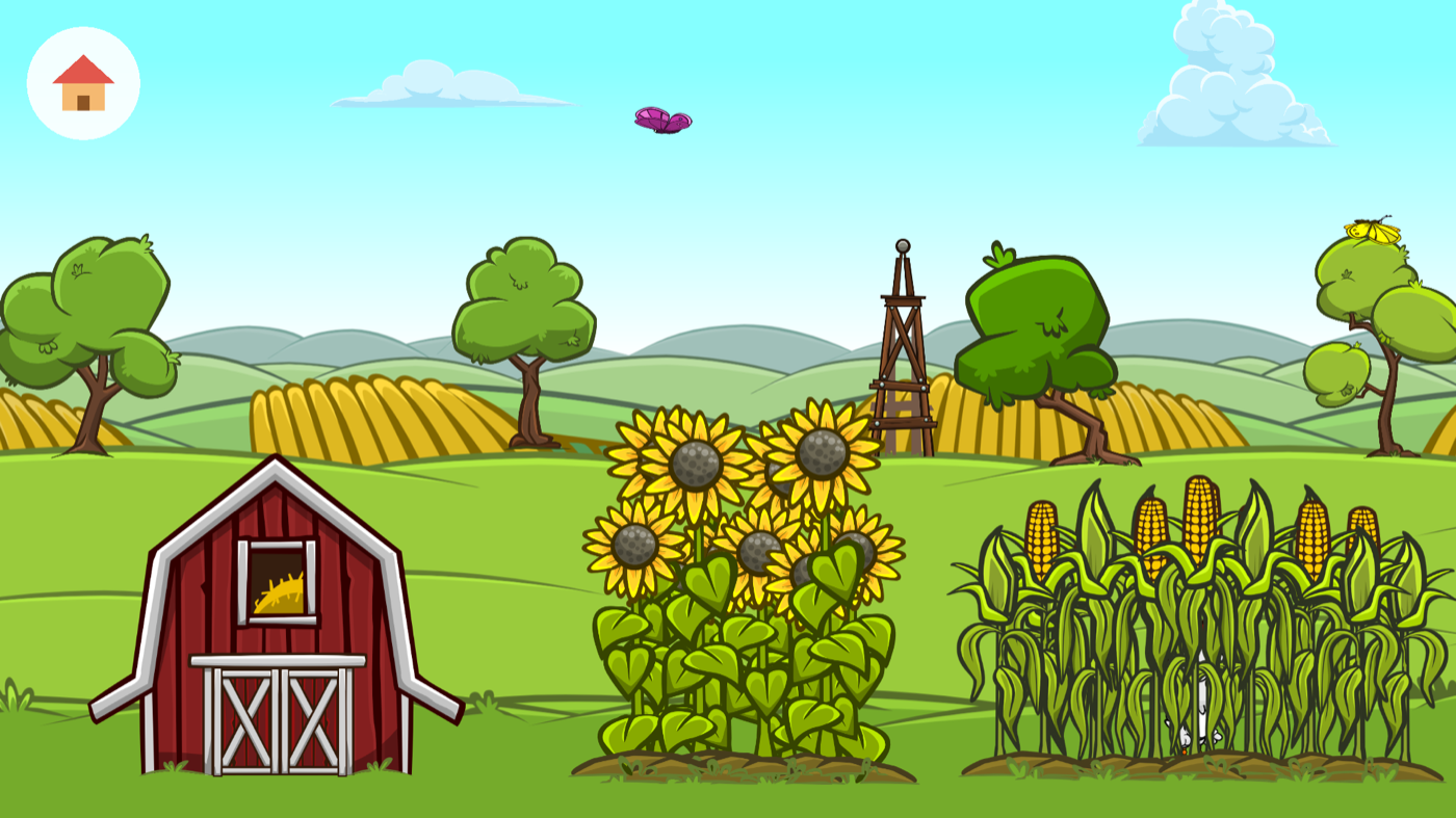 Who is hiding in the corn?