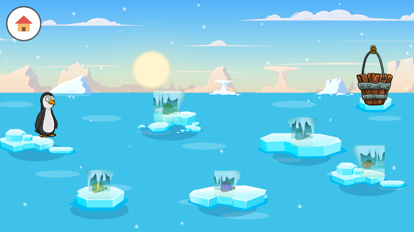 Hopping from floe to floe