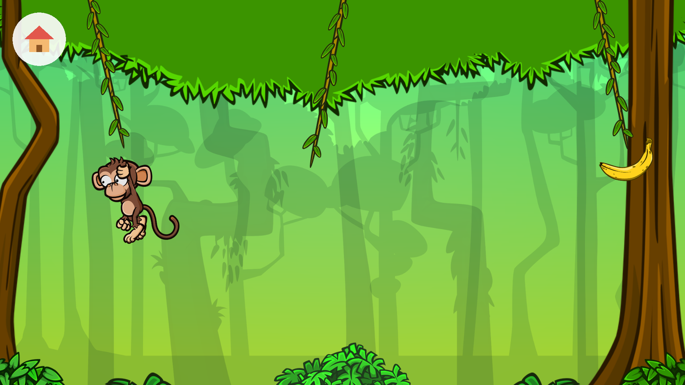 Swinging from vine to vine